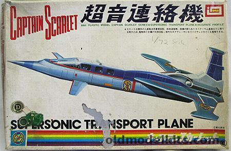 Imai 1/72 Captain Scarlet Supersonic Transport Airplane, B1205-700 plastic model kit
